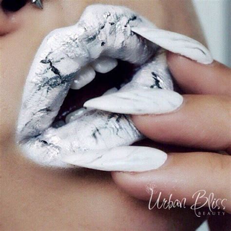 Marble Lips La Tendencia Que Dejará Tus Labios De Piedra Lip Art