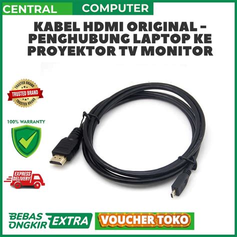 Jual Kabel HDMI ORIGINAL Penghubung Laptop Ke Proyektor TV Monitor