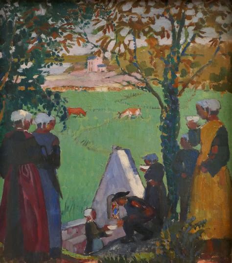 Sacred Spring At Guidel Maurice Denis Artwork On Useum