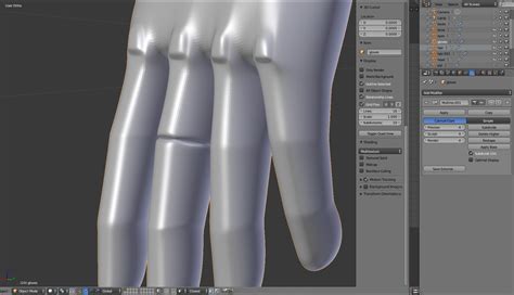 Crease Along Edge Modeling Blender Artists Community