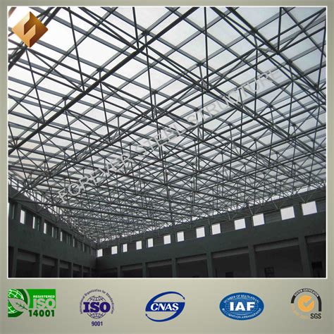 Light Steel Structure Space Frame For Large Span Roofing China Space