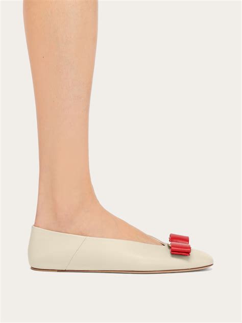 Vara Bow Ballet Flat Women Ferragamo