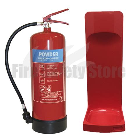 9kg Abc Dry Powder Fire Extinguisher And Single Red Modular Fire Extinguisher Stand Fire Safety