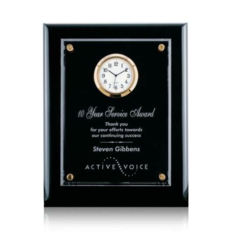 Hammond Clock Black Clk801 Clocks Successories