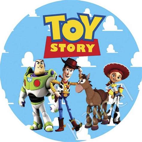 Painel 3D Toy Story Tecido Sublimado Redondo Malha BemChique Painel