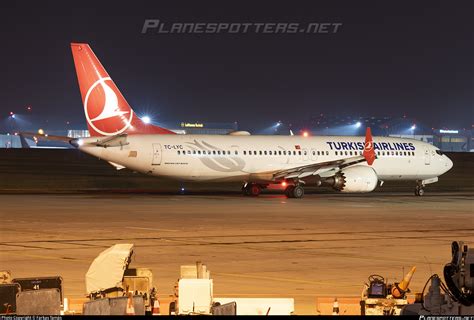 Tc Lyc Turkish Airlines Boeing 737 9 Max Photo By Farkas Tamás Id 1373549