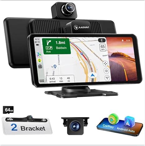 Amazon Portable Car Radio Stereo With K Adas Dash Cam