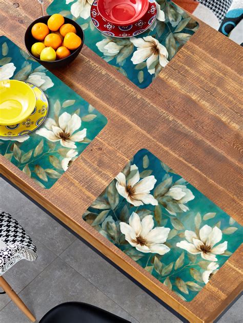 Buy Walls And Murals Place Mats For Dining Table Place Mats In Cotton