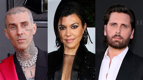 Scott Disick Responds To Kourtney Kardashian Travis Barkers Pregnancy