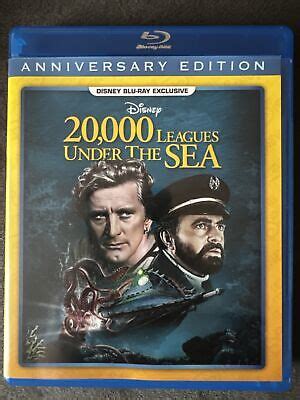 20 000 Leagues Under The Sea Blu Ray OOP Disney Movie Club Exclusive