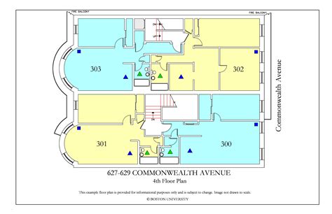 Commonwealth Ave Floor Plan Housing Boston University