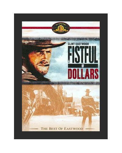 NEW A Fistful Of Dollars DVD THE MOVIE 1964 WESTERN Clint Eastwood