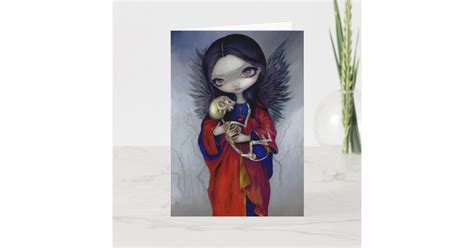 "Angelo della Morte" Greeting Card | Zazzle