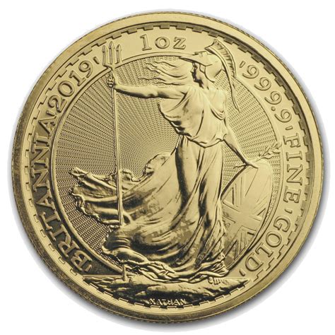 Ounce British Britannia Gold Coin