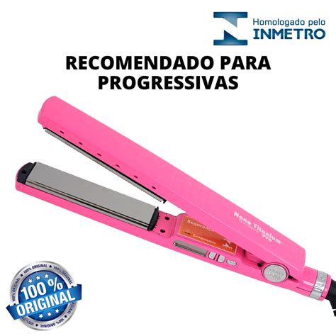 Chapinha ROSA Profissional Nano Titanium Pro Original Para Progressivas