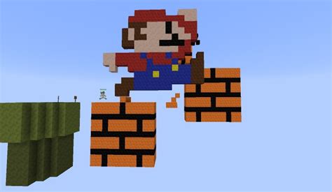 Parkour Map Super Mario Minecraft Project