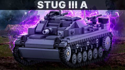 LEGO StuG III Ausf A Lego Tank MOC YouTube