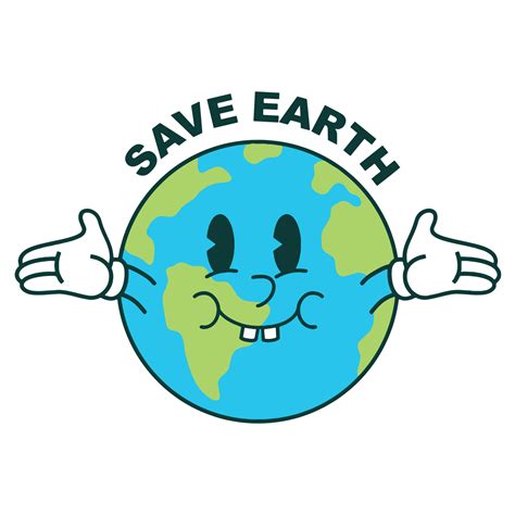 Earth Save Earth Vector Art Illustration Icon And Graphic 24081884