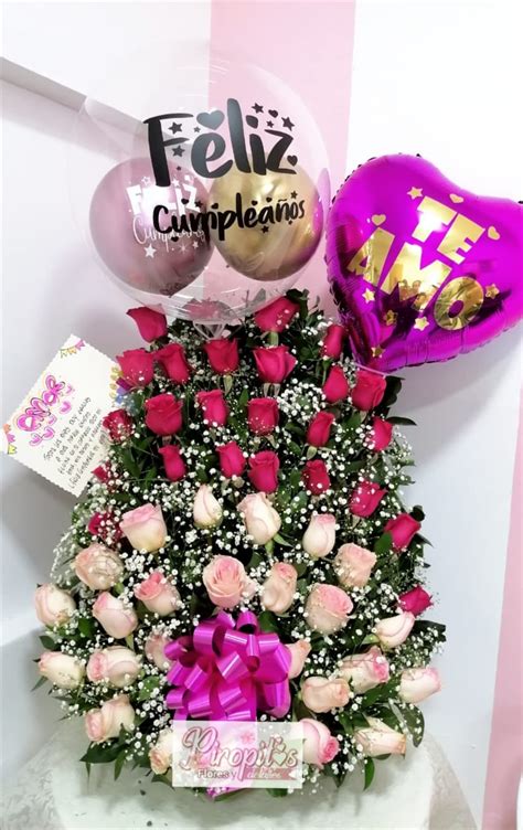 Top 100 feliz cumpleaños con arreglos florales - Abzlocal.mx