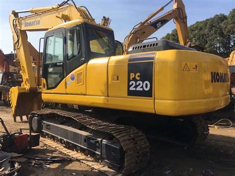 Used Komatsu Pc220 7 22t Multifunction Backhoe Crawler Heavy Duty