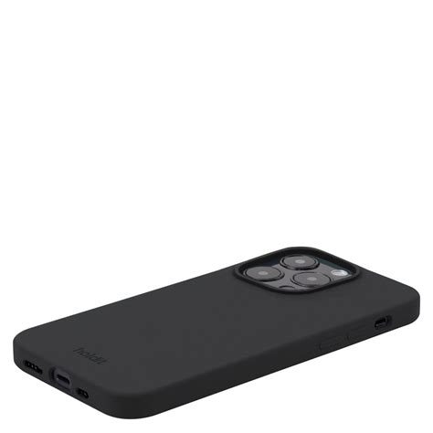 Holdit Coque En Silicone Pour IPhone 15 Pro Black