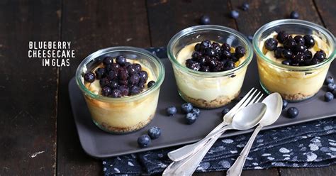 K Sekuchen Im Glas Gebacken Mit Blaubeeren Bake To The Roots