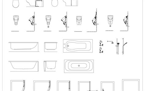 Cad Blocks Bathroom Archives First In Architecture