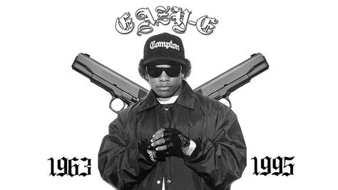 X Eazy Enwa Hip Hop Eazy E Rapper Nwa Guns Gangsta