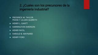 ingeniería industrial PPT