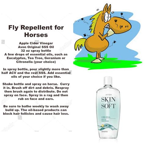 homemade horse fly spray with avon skin-so-soft - Karri Ruffin