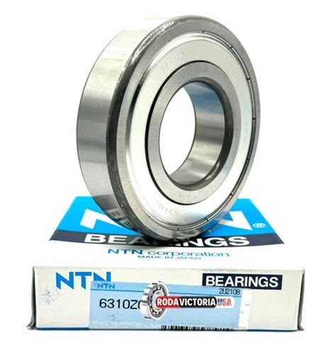 NTN JAPAN 6310 Z C3 Deep Groove Ball Bearing Metal Shielded 50x110x27