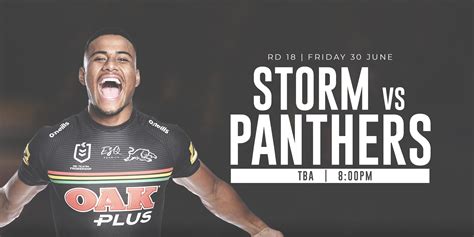 Rd Penrith Panthers V Melbourne Storm Easts Kingswood