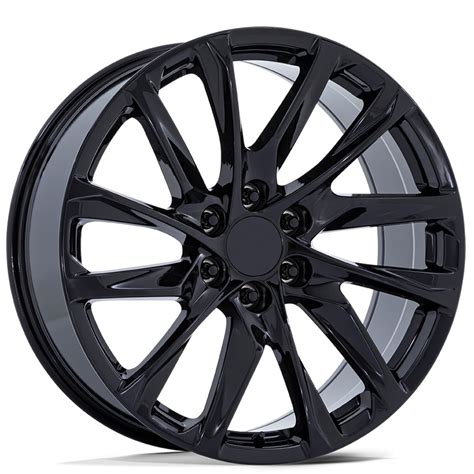 Performance Replicas Wheels Pr Gloss Black Rims Oec