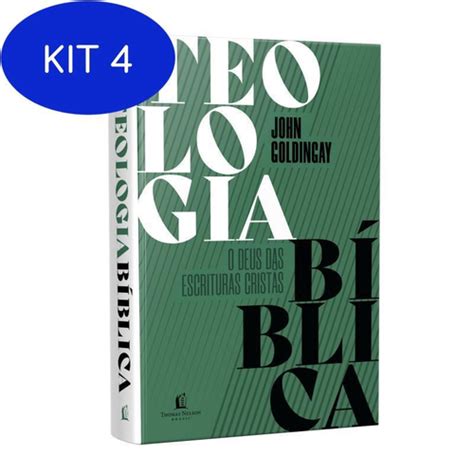 Kit 4 Livro Teologia Bíblica em Promoção na Americanas