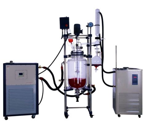 Pilot Glass Reactor Pilot Plant Lab Jacketed Glass Reactor Wkie Lab