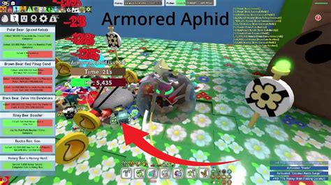 Bee Swarm Simulator Armored Aphid Roblox Bee Swarm Simulator Youtube