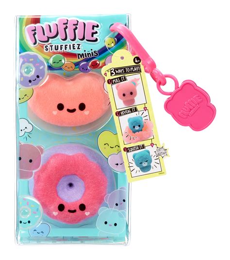 Fluffie Stuffiez Jelly Bean & Donut Minis Collectible, Surprise Reveal