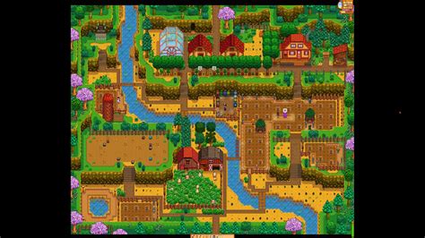 Stardew Valley Farm Layout Hilltop