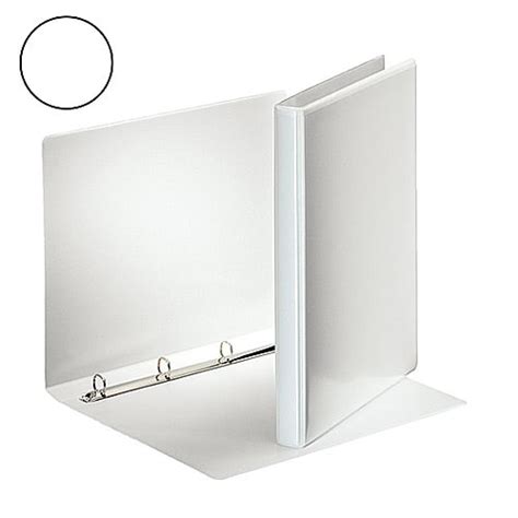 Front View 4 Ring Binders A485mm White