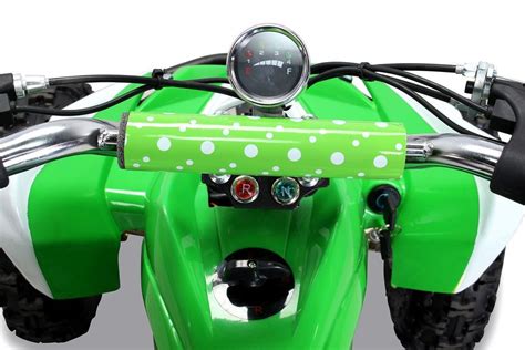 Quad électrique Python 800W blanc et vert LesTendances fr