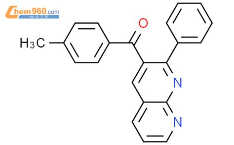 116625 77 5 Methanone 4 Methylphenyl 2 Phenyl 1 8 Naphthyridin 3 Yl