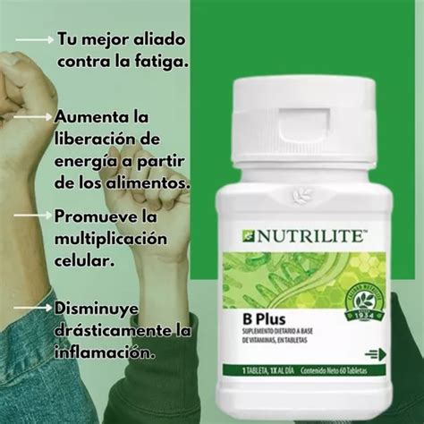 Complejo De Vitamina B Plus Nutrilite 3 X 60 Tab Rinde 6 Mes En Venta