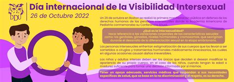 Dia Internacional De La Visibilidad Intersexual Defensoría De Los