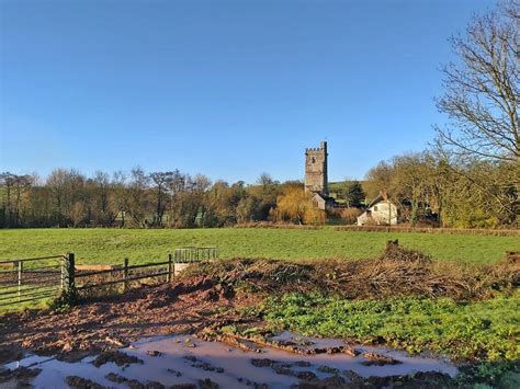 Clyst St Lawrence Devon View Across The Meadow To The C Flickr