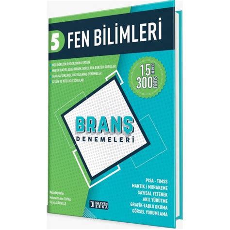 İşleyen Zeka 5 Sınıf Fen Bilimleri Branş Denemeleri 9786052502495