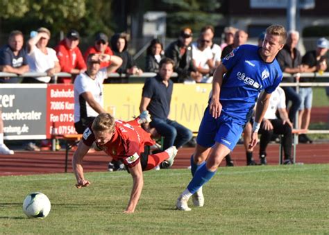 Trotz vieler Großchancen Aspach fliegt mit 1 2 in Freiberg aus dem