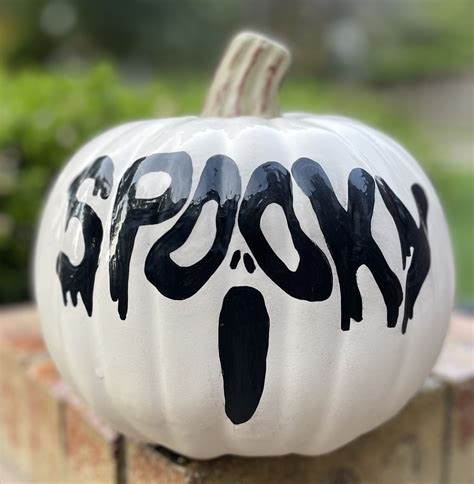 31 Scary Halloween Painted Pumpkin Ideas Lady Decluttered