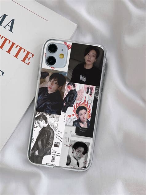 Jungkook Phone Case BTS Dark Aesthetic Kpop JK Etsy