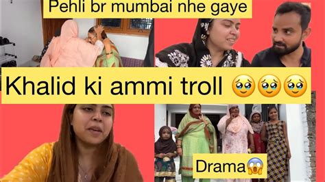 Khalid Ki Ammi Troll Saba K Supporters Ne Kaha Saba Ko Theek