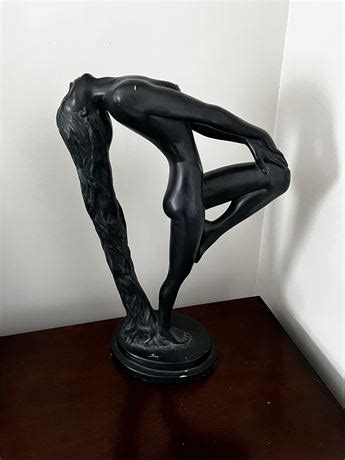 Great Finds Online Auctions Sultry Awakenings Statue Nude